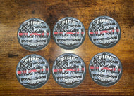 Fire Fighter Cardstock For Car Freshies