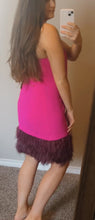 Load image into Gallery viewer, Size 12 Trina Turk NWT Feather Dress
