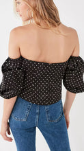 Load image into Gallery viewer, Medium Urban Outfitters Boho Off-The-Shoulder Satin Blouse
