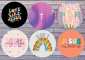 Christian Religious Faith Cardstock For Car Freshies