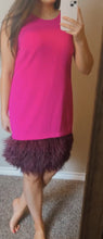 Load image into Gallery viewer, Size 12 Trina Turk NWT Feather Dress
