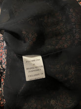 Load image into Gallery viewer, Medium THML Pink Black Floral Printed Smocked Dress

