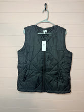 Load image into Gallery viewer, Small/ Medium NWT Socialite Black Zip Up Vest
