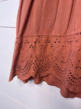 Load image into Gallery viewer, XXL Knox Rose Boho Burnt Orange Top
