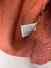 Load image into Gallery viewer, XXL Knox Rose Boho Burnt Orange Top
