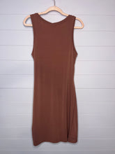 Load image into Gallery viewer, Large Blu Pepper Rust Colored Asymmetrical Hem Dress
