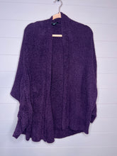 Load image into Gallery viewer, Large Express Purple Cardigan Sweater
