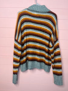 XXL Pink Republic Stripped Sweater