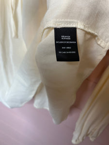 4XL Torrid NWT Ivory Peasant Style Plus Size Blouse