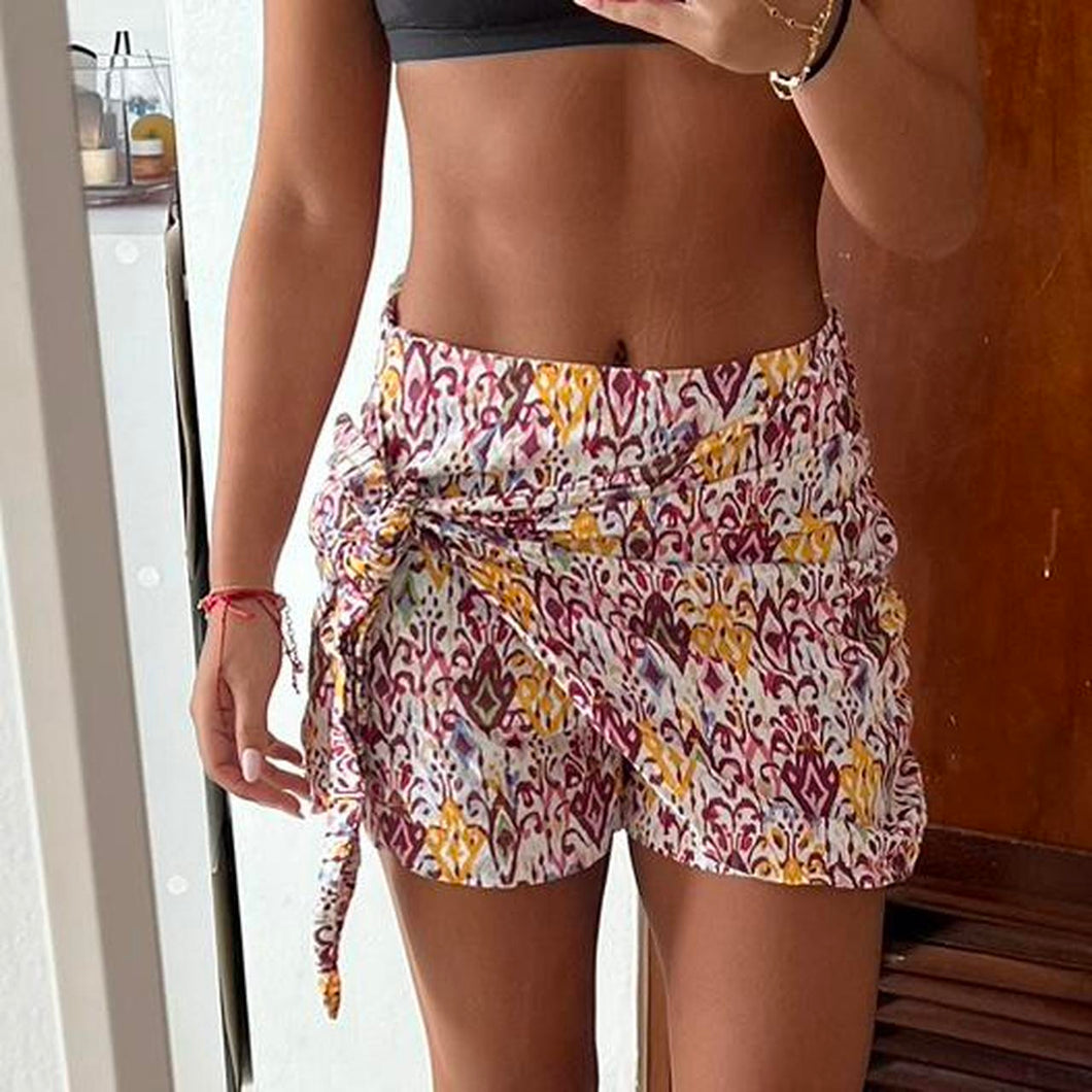Zara NWT Medium Floral Print Skirt