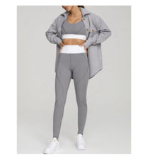 Load image into Gallery viewer, NWT Good American XL Icon Core Compression Leggings Heather Grey
