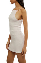 Load image into Gallery viewer, NWT Free People Large Pink Iyla Smocked Mini Dress
