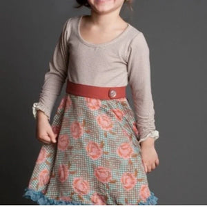 2T Matilda Jane Boho Floral Dress