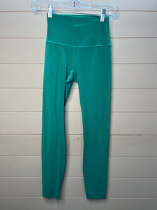 Size 2 Lululemon Green Leggings