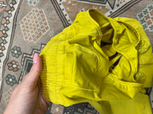 Load image into Gallery viewer, Size 10 Lululemon Yellow Hotty Hot Shorts
