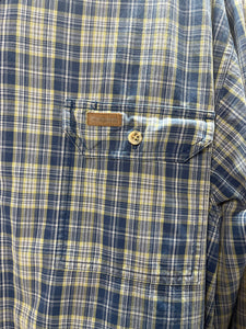 2X Carhartt Men’s Plus Size Flannel Button Up Shirt