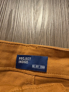 XS Denim Fringe Western Skirt
