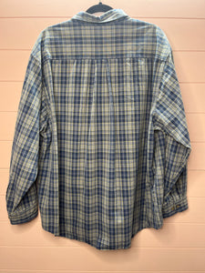 2X Carhartt Men’s Plus Size Flannel Button Up Shirt