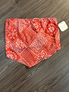 Large Altar’d State NWT Red White Western Bandana Tank Top