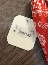 Load image into Gallery viewer, Large Altar’d State NWT Red White Western Bandana Tank Top
