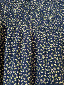 XL Navy Floral Dress