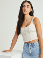 Medium Altar’d State NWT Lila Lace Corset Tank Top