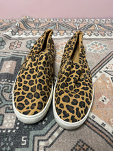 Load image into Gallery viewer, 9 Old Navy Leopard Slip On Canvas Sneakers
