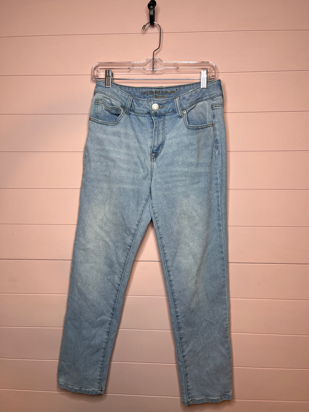 Size 6 Maurices High Rise Light Wash Denim Jeans
