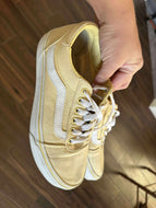6.5 Pastel Yellow Vans