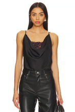 Load image into Gallery viewer, XS Free People Intimately NWT Black Pink Lace Double Date Layer Body Suit
