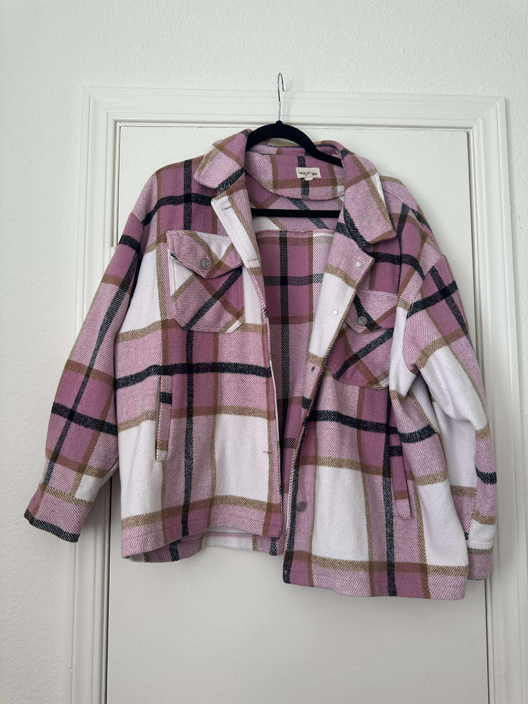 Large Lala Factory Shacket