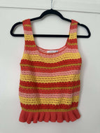 Medium Lush Boho Crochet Tank Top