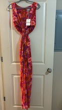Load image into Gallery viewer, XL NWT Show Me Your Mumu Pink Orange Floral Cut Out Maxi Dress

