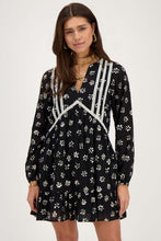 Load image into Gallery viewer, Small Zara Boho Floral Smocked Mini Dress
