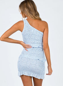 Size 2 Princess Polly Elza Mini One Shoulder Dress