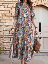Load image into Gallery viewer, Medium SHEIN Boho Paisley Dress
