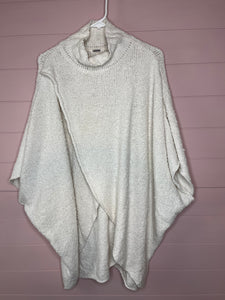 XS/S Free People Ivory All Wrapped Up Cocoon Sweater