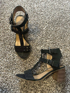 8.5 Franco Sarto Black Heels