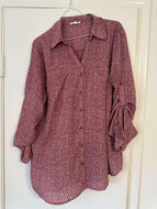 XL Maurice’s Button Up Blouse