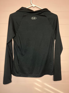 XS Under Armour Black Thin Loose Fit Zip Up Jacket