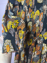 Load image into Gallery viewer, Medium Angie Black Boho Floral Printed Dress
