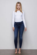 14/32 Good American High Rise Good Legs Sculpting Skinny Jeans