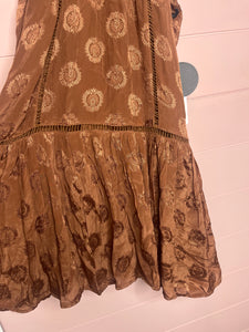 Small AMUSE Society NWT Brown Boho Dress