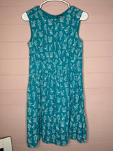 Load image into Gallery viewer, Small Emily And Fin Teal Western Cactus Dress
