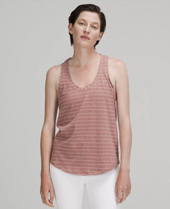 Small Lululemon Striped Loose Fit Tank Top