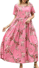 Load image into Gallery viewer, 2XL YesNo NWT Thin Pink Floral Plus Size Dress
