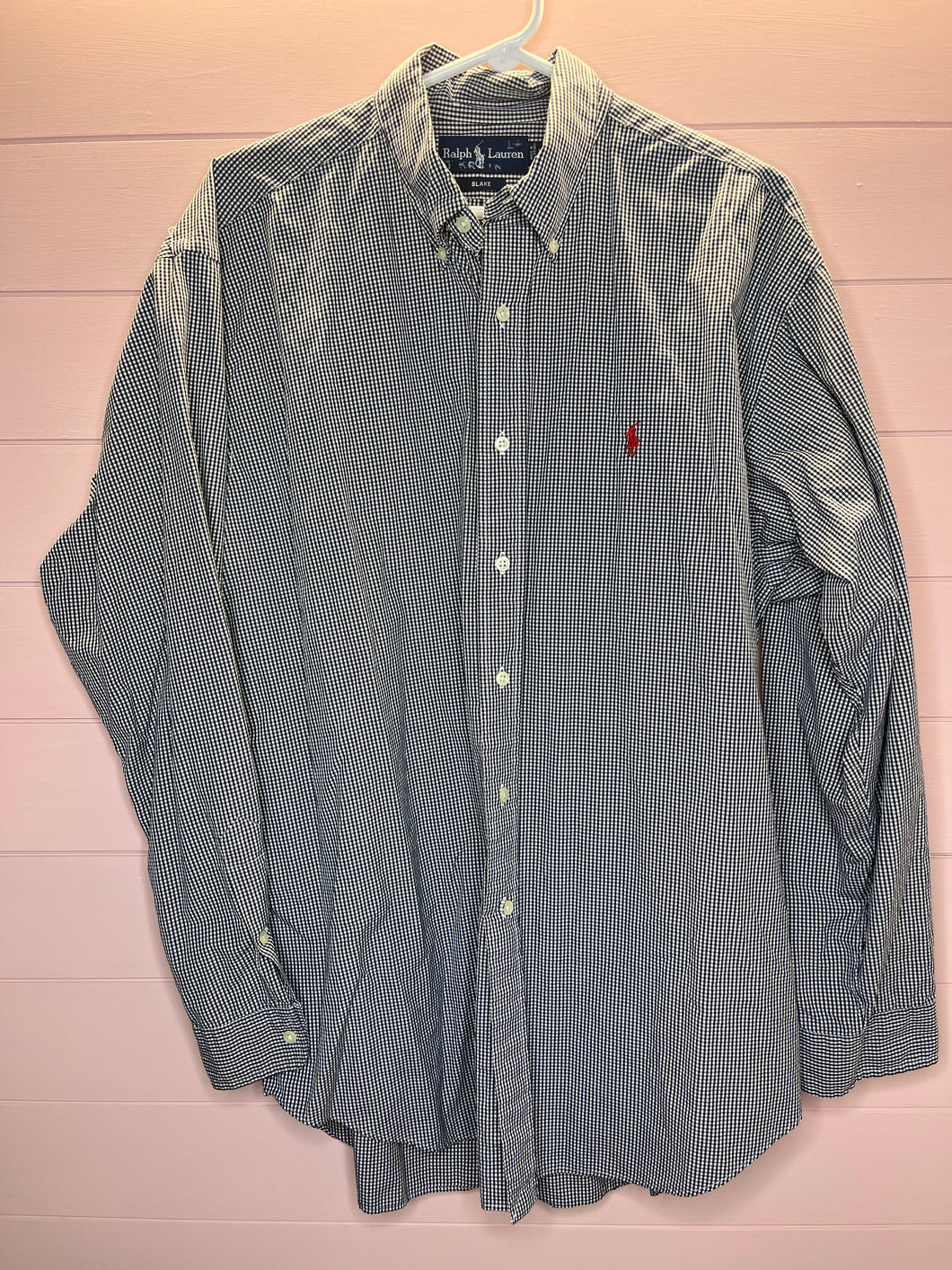 Large Ralph Lauren Polo Men’s Button Up