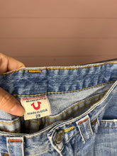 Load image into Gallery viewer, Size 29 True Religion Joey Flare Bell Bottom Jeans
