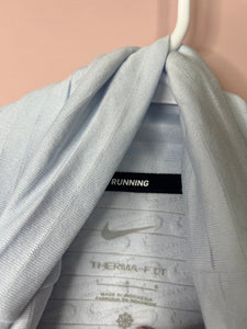 Large Nike Light Blue Therma Fit Top