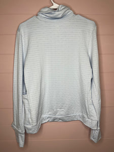 Large Nike Light Blue Therma Fit Top